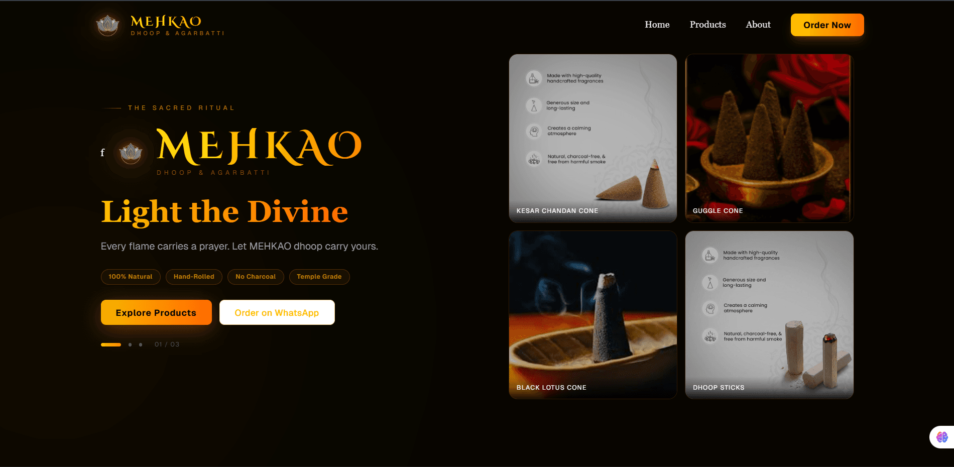 Mehkao Business Website