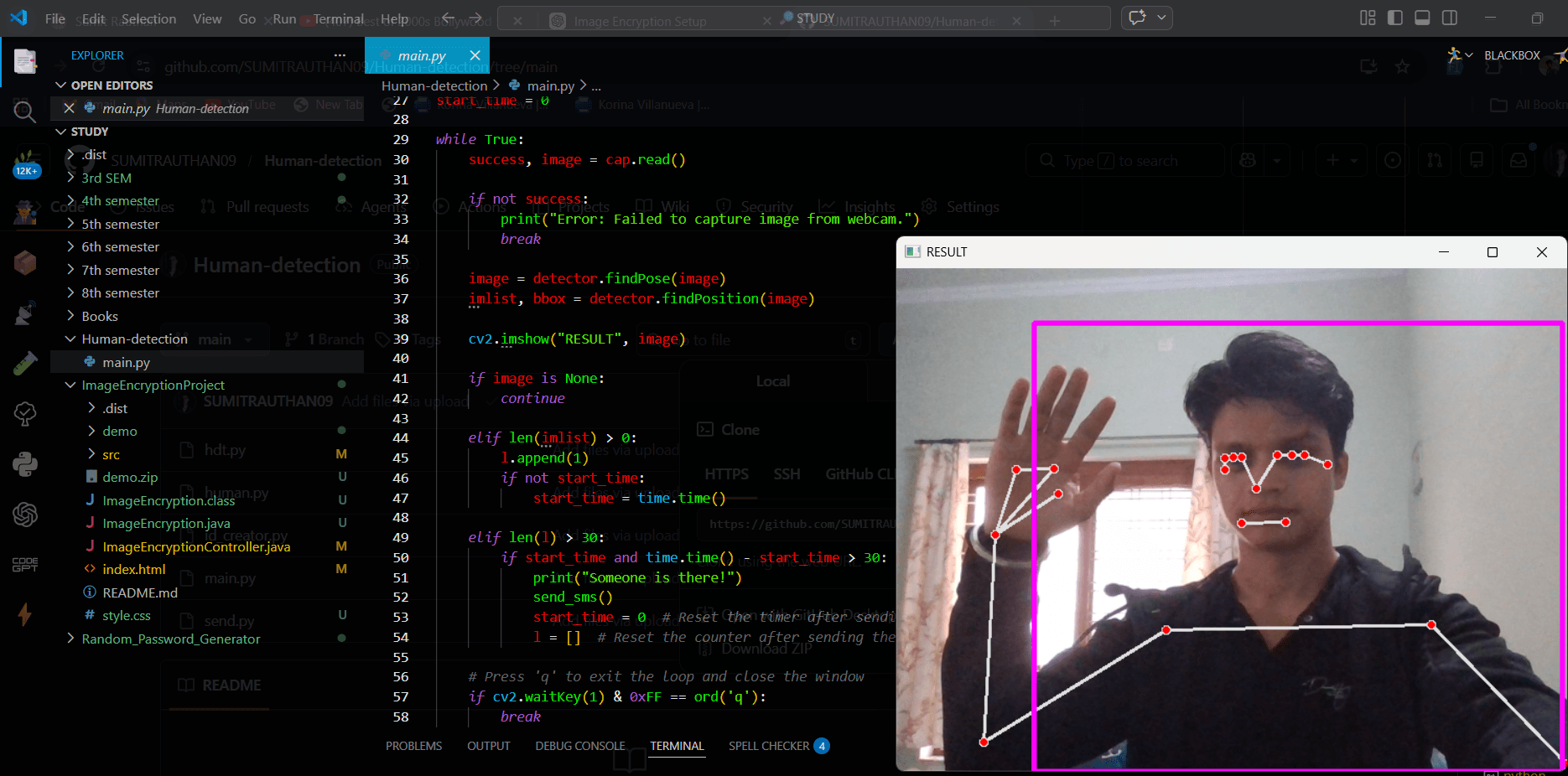 Human Detection Tool